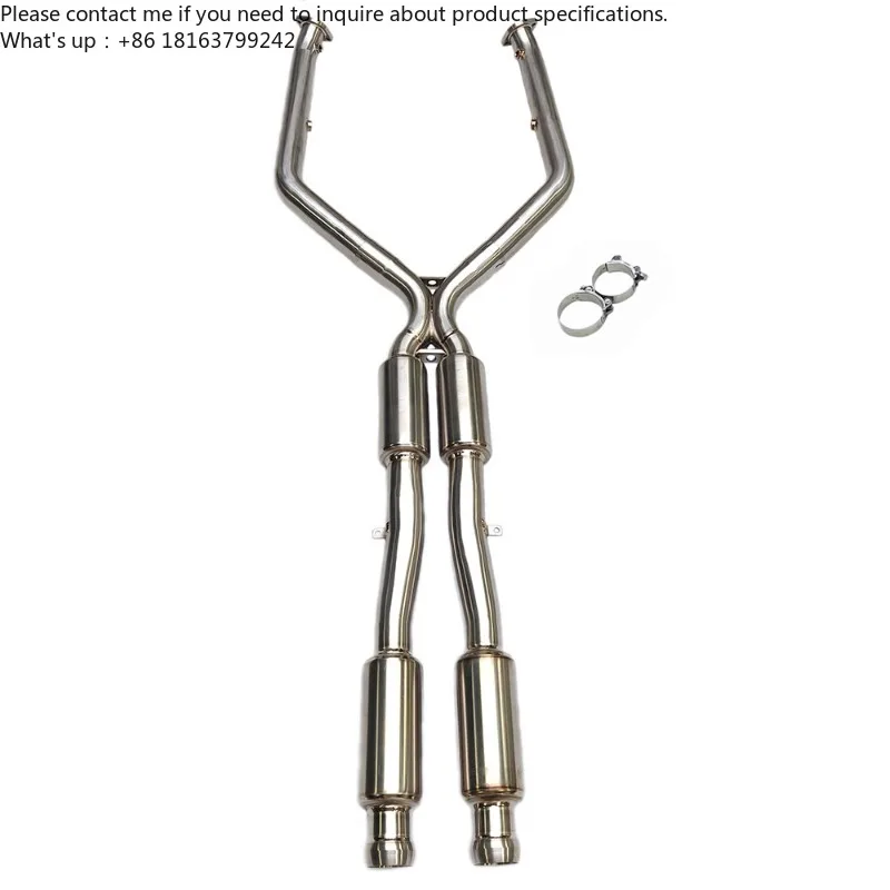 

Center Pipe for BMW M3 E90 E92 E93 S65 V8 Xpipe Titanium Exhaust Center Pipe With Four Resonator