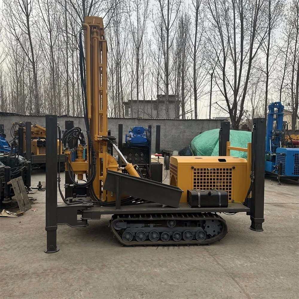 جهاز حفر آبار المياه متعدد الاستخدامات بطول 300 متر لعام 2025 - الاستخدام المزدوج للمياه والغاز