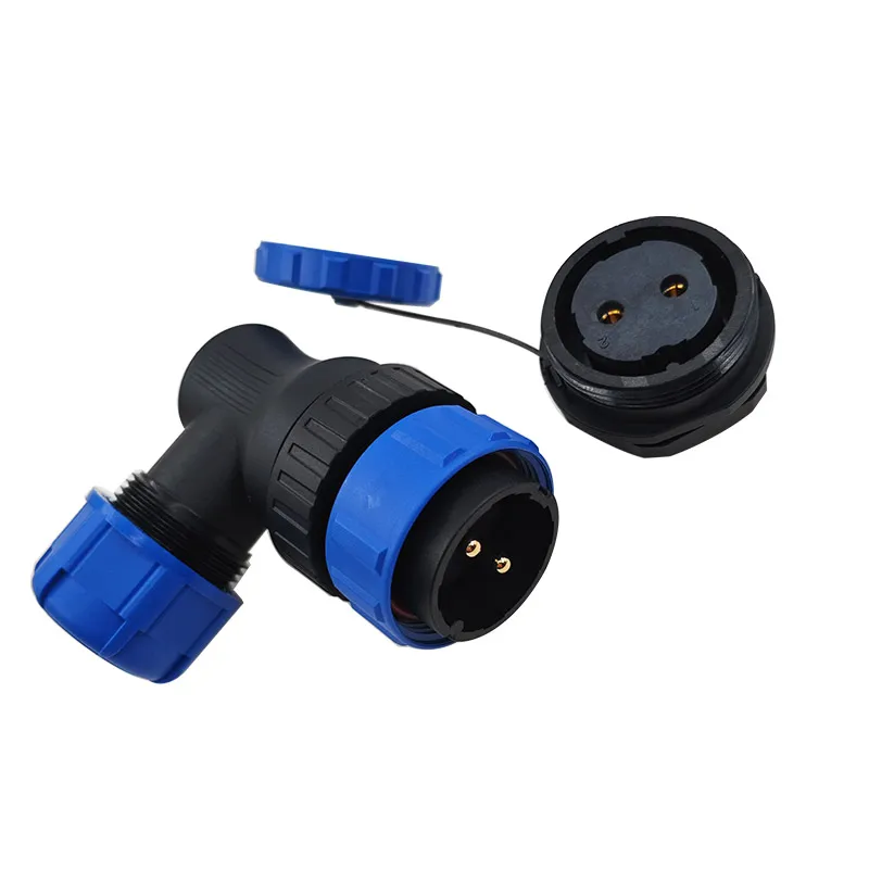 SP28 Docking/Back Nut/Square Angle Waterproof Connector 2/3/4/5/6/7/8/9/10/12/14/16/19/22/24/26Pin IP68 Cable Connectors Socket
