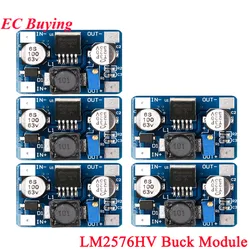 5Pcs/1pc LM2576HV LM2576HVS DC-DC Step Down Adjustable Power Supply Buck Module DC-DC 5V-60V Input 1.25V-26V Output PCB Board