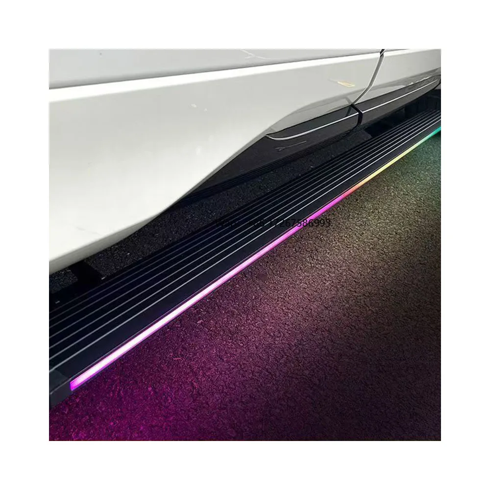 

Latest Luxury Auto Accessories Aluminum Running Board Side Step Universal Waterproof Rust-Proof Modified Sports Car Side Step