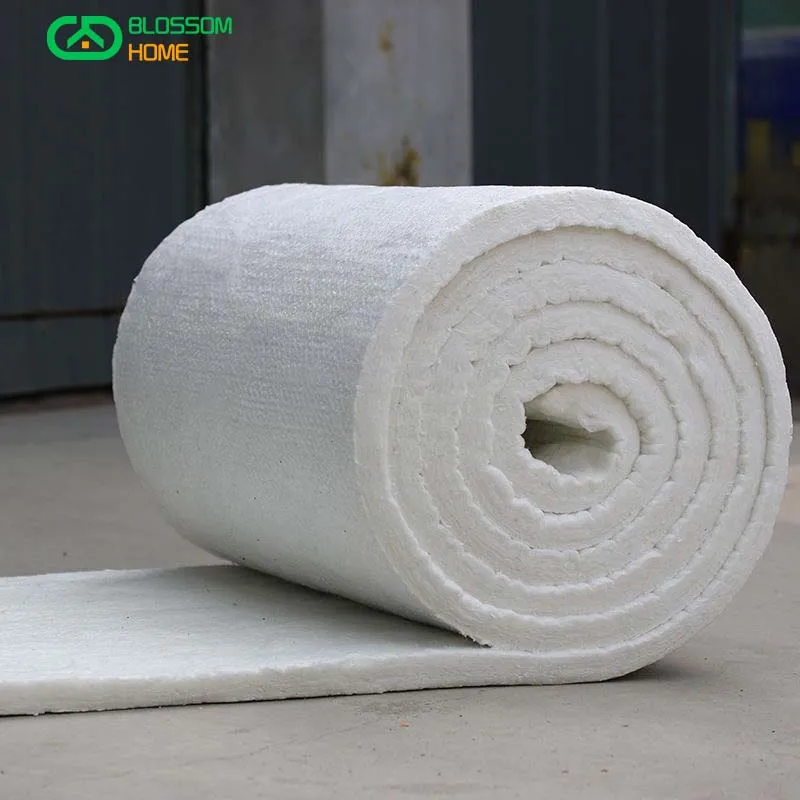 Aluminum Foil Covered High Temperature Fireproof Boiler Steam Pipe Auminum Silicate Ceramic Fiber Acupuncture Blanket