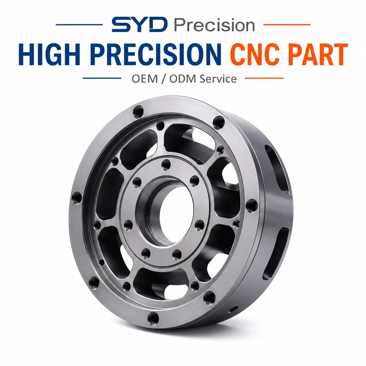 Custom CNC Milling Turning Parts Precision Metal Components for Industrial Machinery