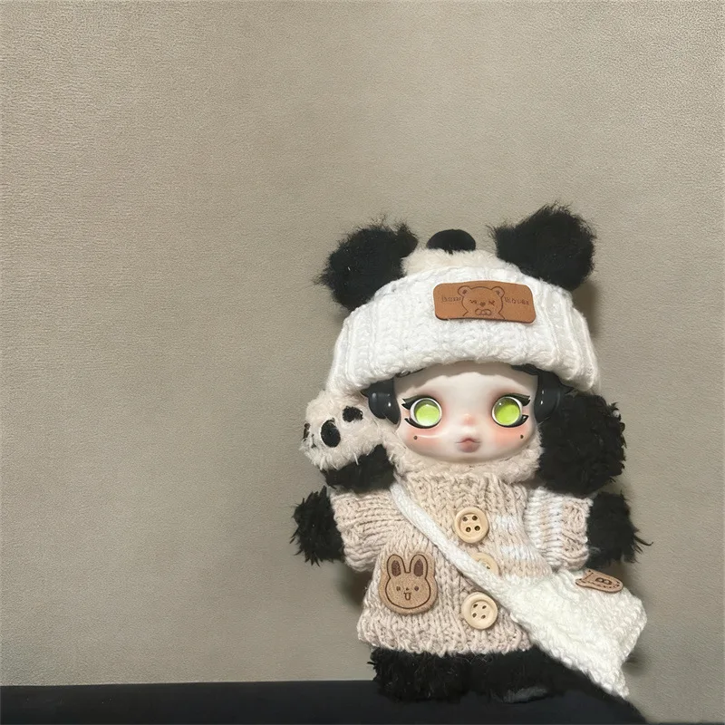 الملابس فقط مناسبة لسترات Skullpanda الشتوية المصنوعة يدويًا مع حقائب القبعات الصغيرة اللطيفة المخصصة والعصرية #3