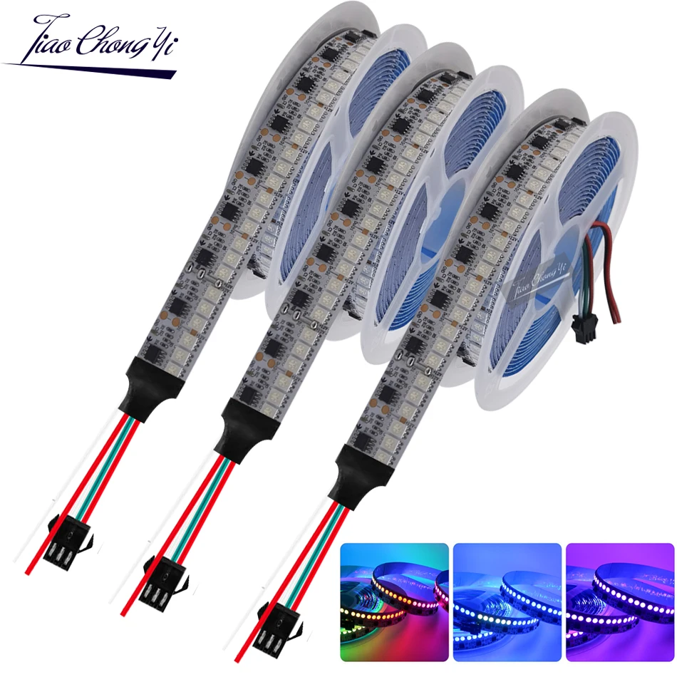 5m 1903 IC listwy RGB LED WS2811 180 leds/m DC12V adresowalny cyfrowy sen kolorowy elastyczna taśma led rgb light