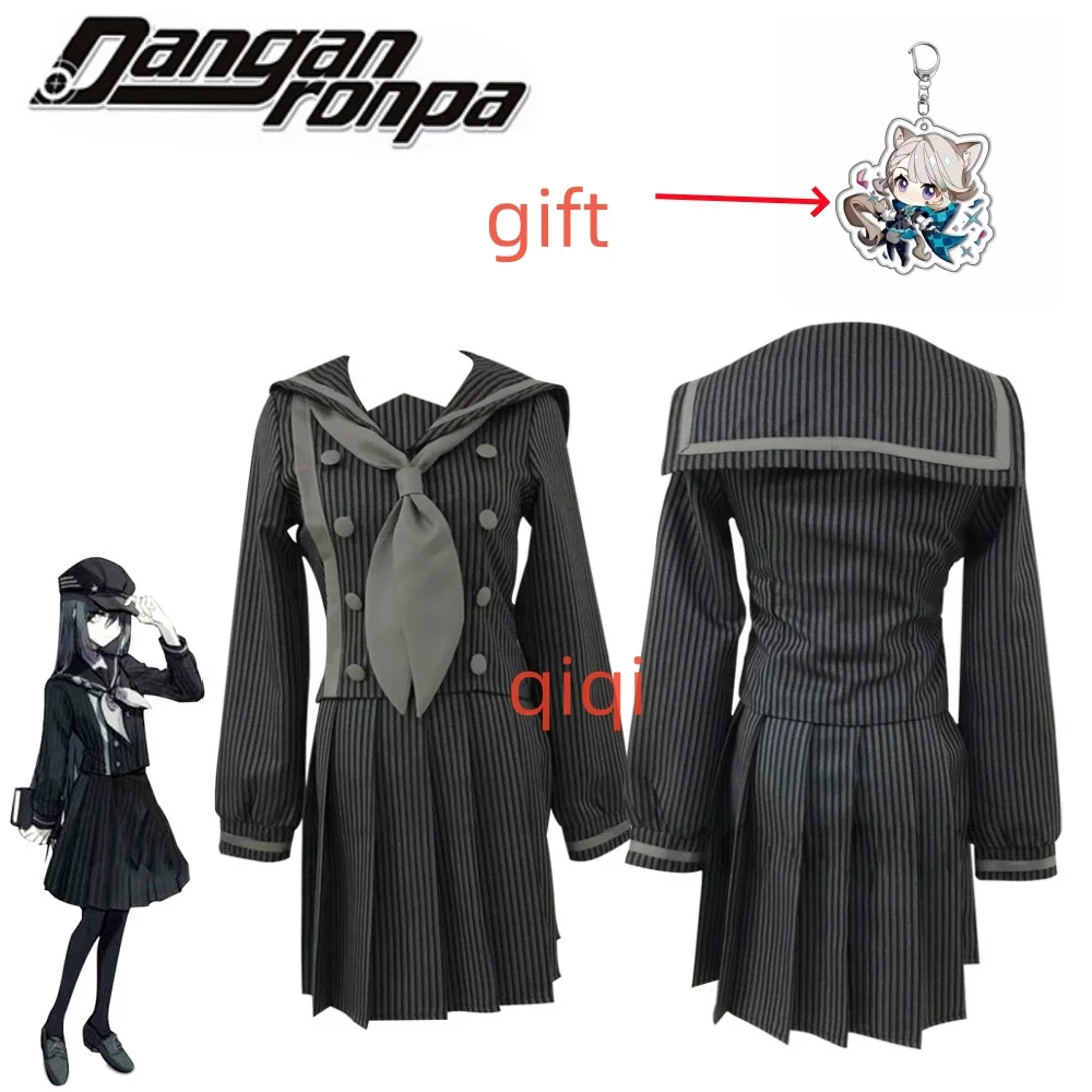 Costume Inspiré du Jeu Animé Anronpa V3: Tuer FTP Saihara ShupiercCosplay, Uniforme de Marin JK