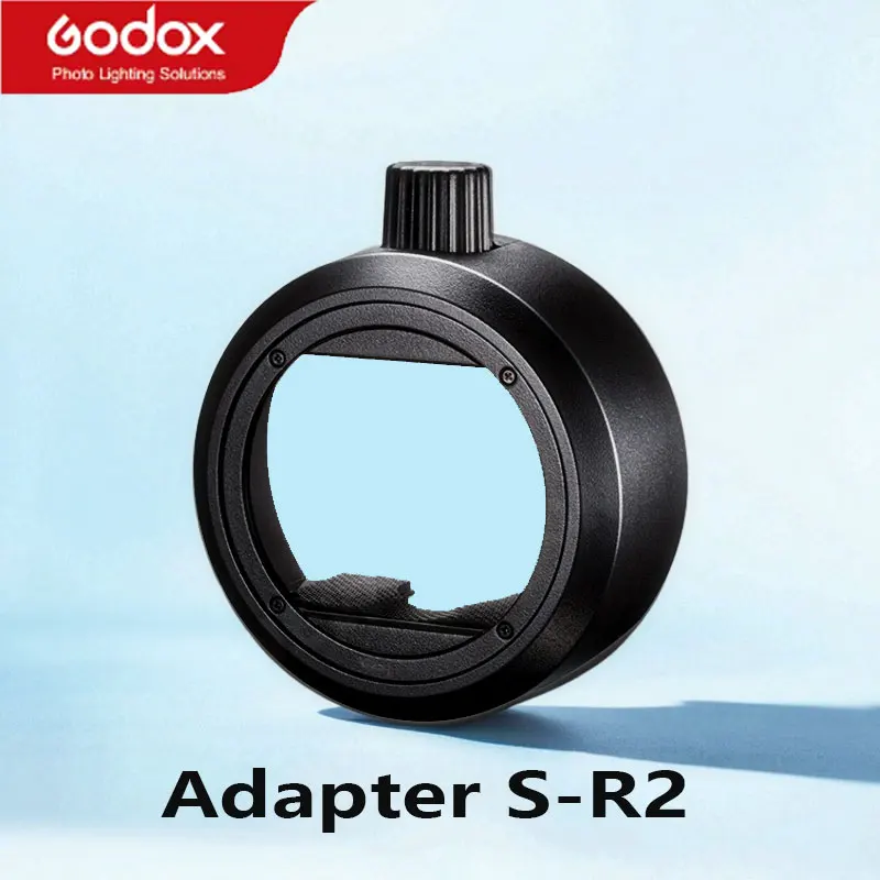 Godox 라운드 헤드 액세서리 어댑터 S-R2 V860II AD200PROII TT685 TT600 시리즈 Canon Nikon 플래시 설치 AK-R1