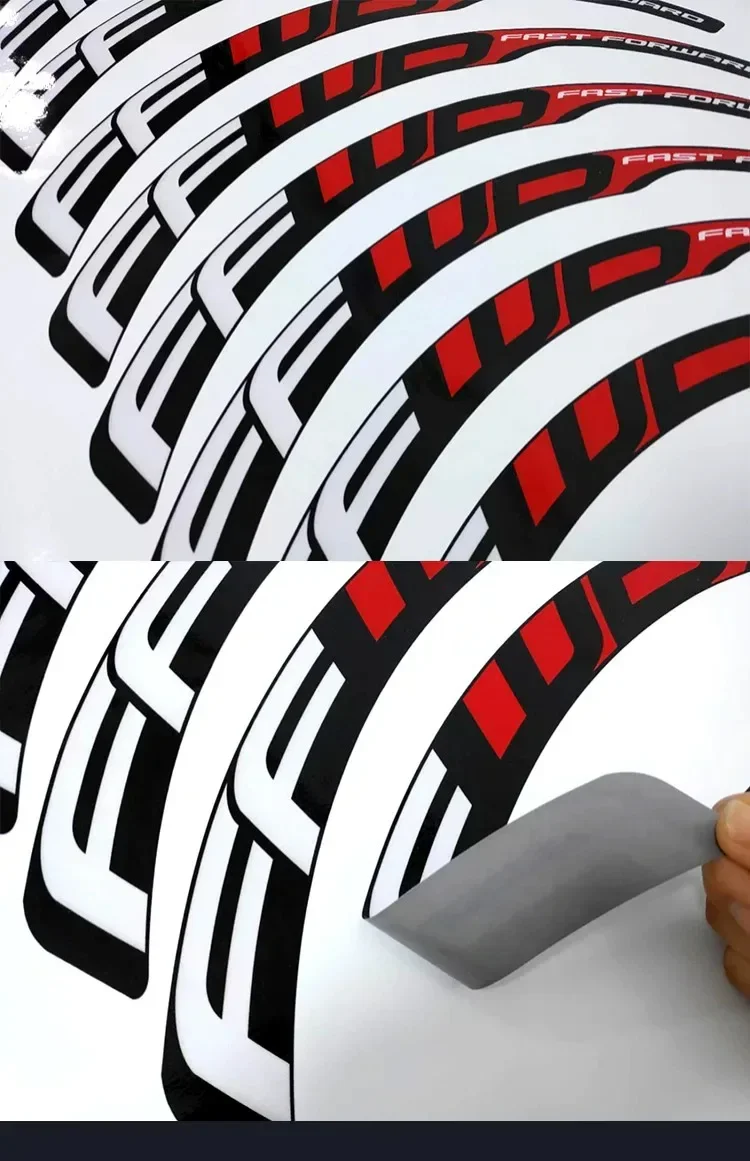 

700C Road Bike Bicycle Wheel Set Sticker Reflective Sticker Wheel Bicycle Wheel Rim Sticker