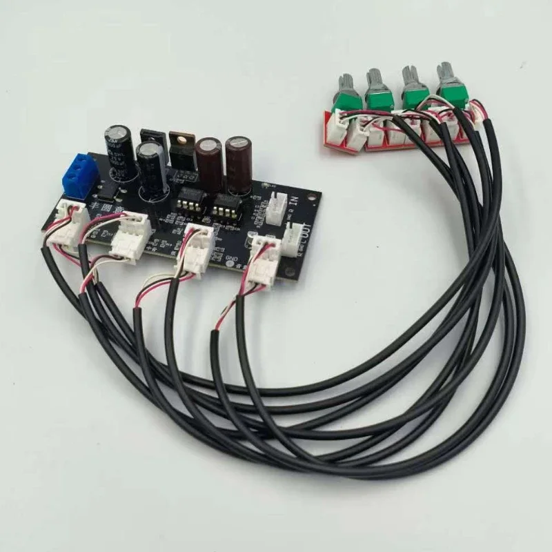 Sotamia บอร์ดขยายเสียง NE5532, บอร์ดสำหรับโฮมเธียเตอร์เครื่องขยายเสียงก่อนเสียงเพลงเสียงแหลมควบคุมระดับเสียง