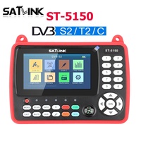 SATLINK ST5150 DVB-S2/T2/C COMBO HD st-5150 Satellite Finder Meter H.265 MPEG4 Support QPSK16APSK vs gtmedia v8 finder2 Ws-6933