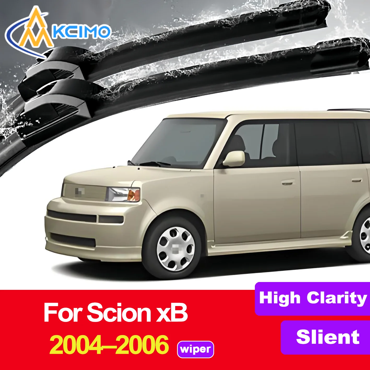 

2PCS HD Car Windscreen Wipers for Scion xB XP30 2004-2006 Toyota bB Front Windshield Auto Wipers Blade Accessories 2006 2005