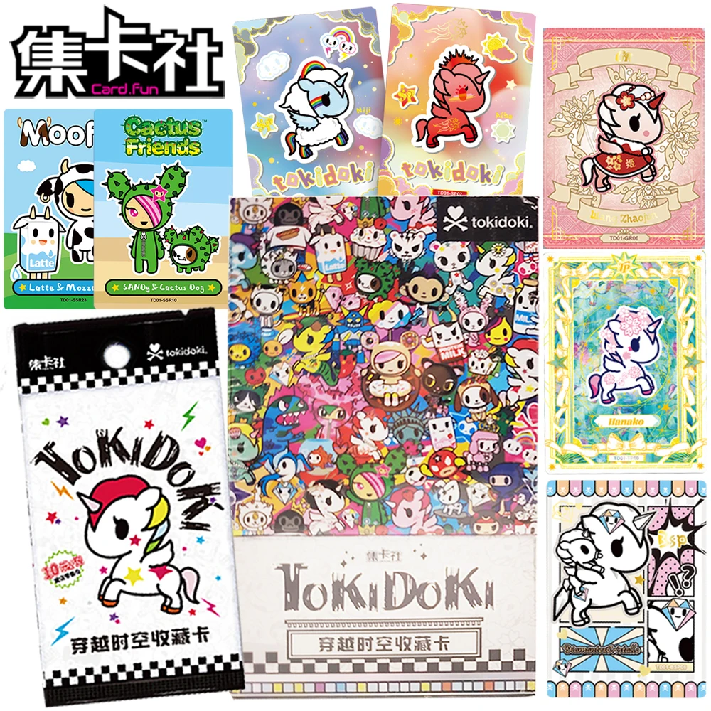 

Cardfun Genuine Tokidoki Collection Cards Japanese Cute Celebrity Family Cartoon Character Cards Fans Treasure Birthday Gifts