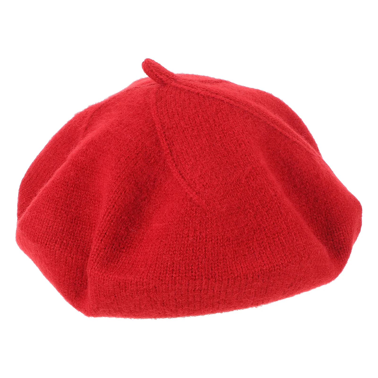 

Vintage Hat Autumn Winter Elegant Knit French Cap Style Warm Comfortable Ladies Newsboy Hat Headwear Soft Beanie Berets