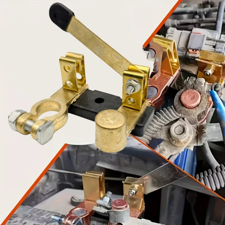 Top Post Knife Blade Master Battery Disconnect Switch - Cut Off Shut Off for Automotive Truck Boat