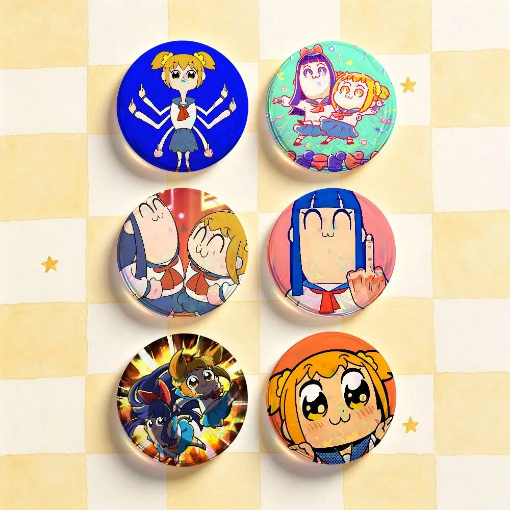 P-POP TEAM EPIC-C HD Print Badges Pretty Round Display Brooches IP merchandise 32mm 58mm 75mm 44mm 25mm