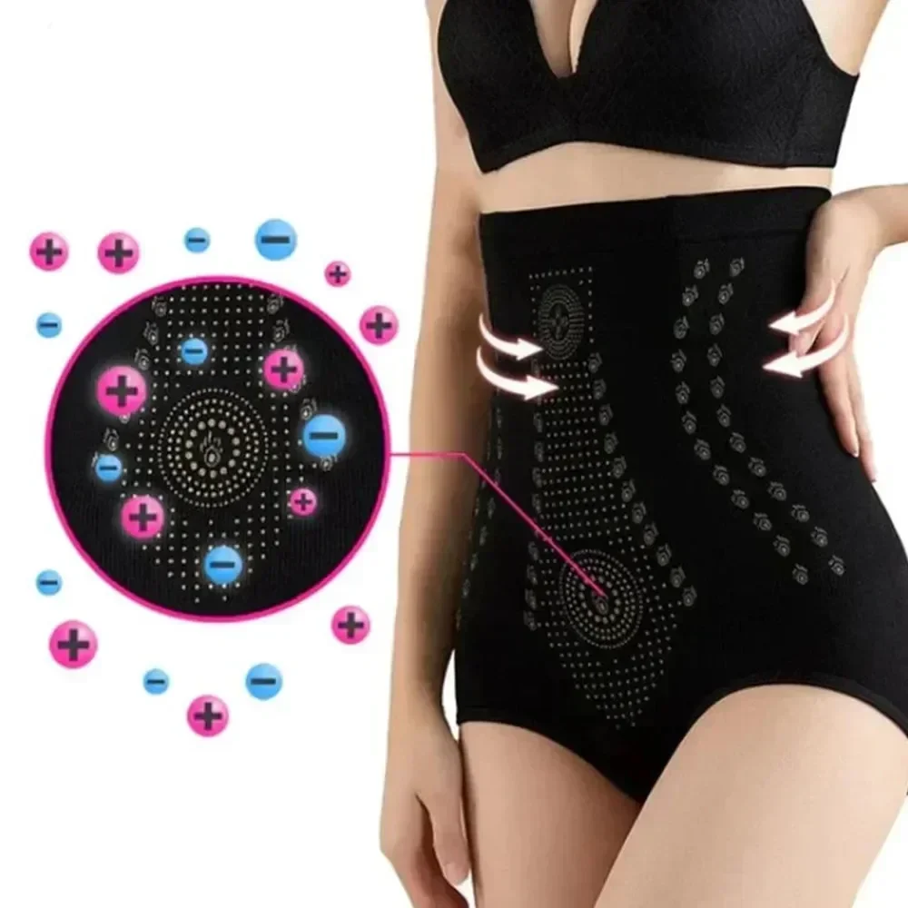 Summer Ionstech Fat Body Restoration Panties Bodysuit 2023 Ion Negative Unique Shaper Oxygen Control Burning Tummy Fiber