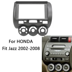 2 Din Android головное устройство автомобильный радиоприемник рамка Комплект HONDA Fit Jazz 2002-2008 Автомобильная стерео панель облицовка Лицевая панель