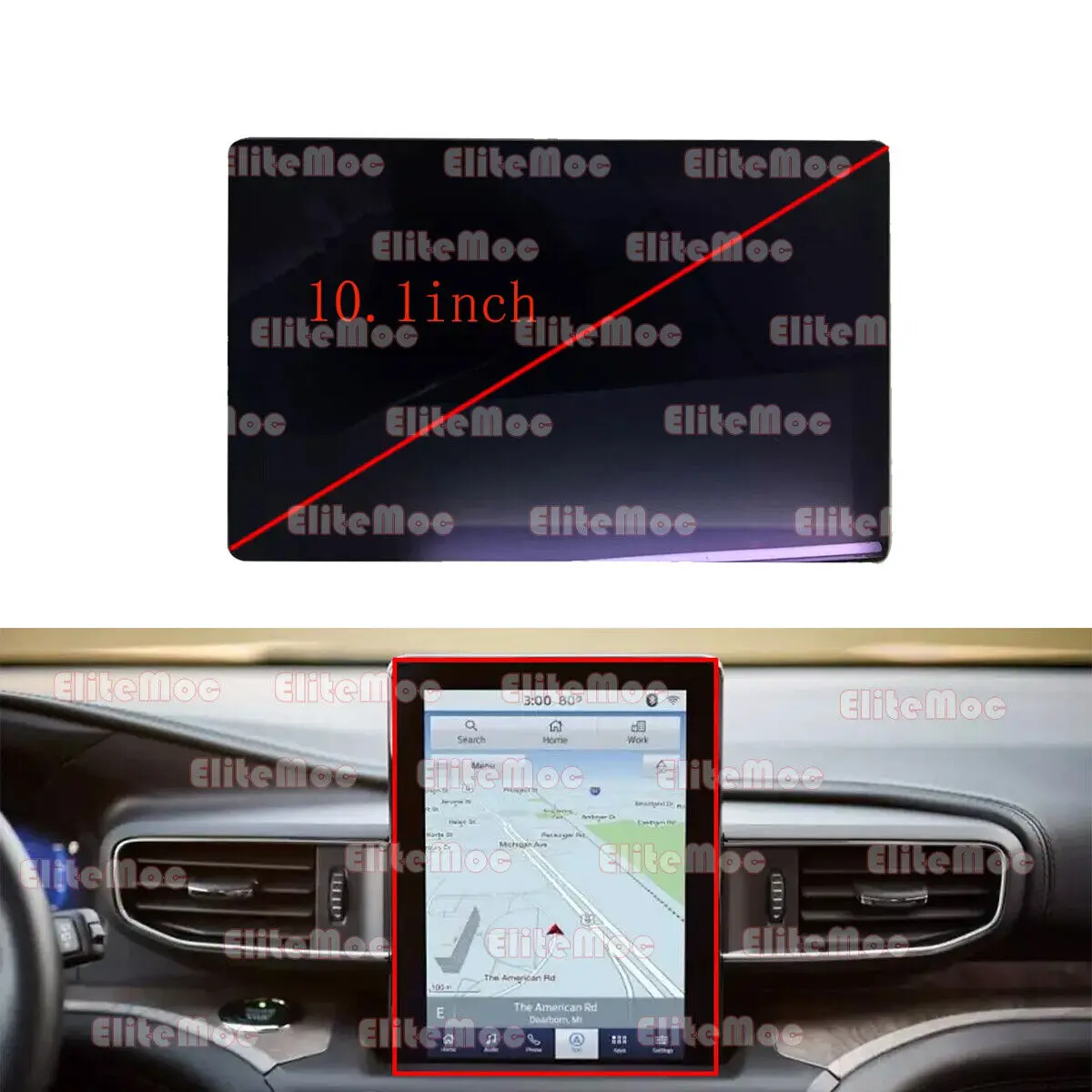 

10.1" LB5T18B955 LCD Display For Ford Explorer Limited Sport Screen 2020-2022
