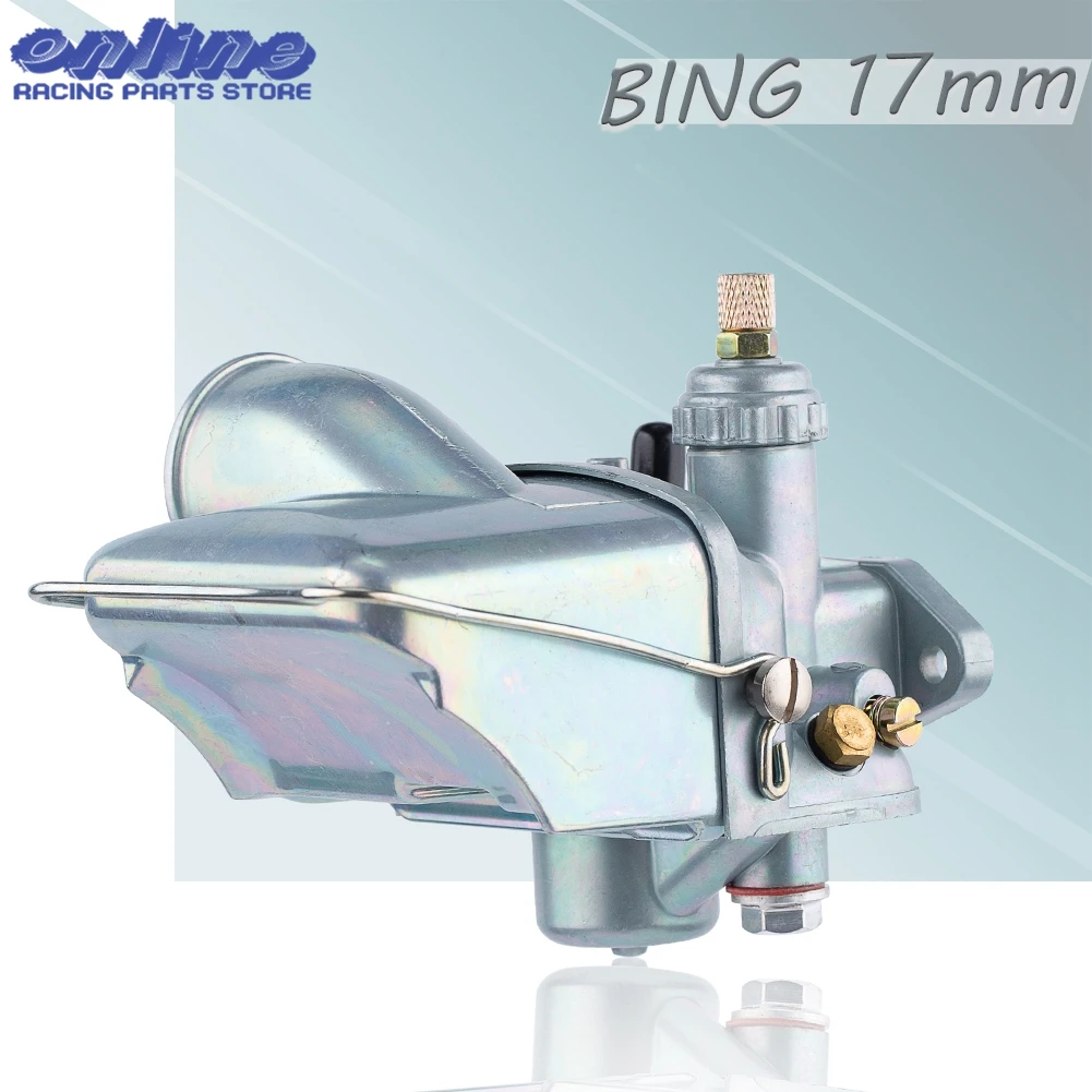 17 مللي متر المكربن دراجة نارية ل Bing نوع SSB 1/17/68 ل 50/4 محرك R50S ساكس موتور ل KTM DKW Miele الدراجة 50/A 50/2 50/3