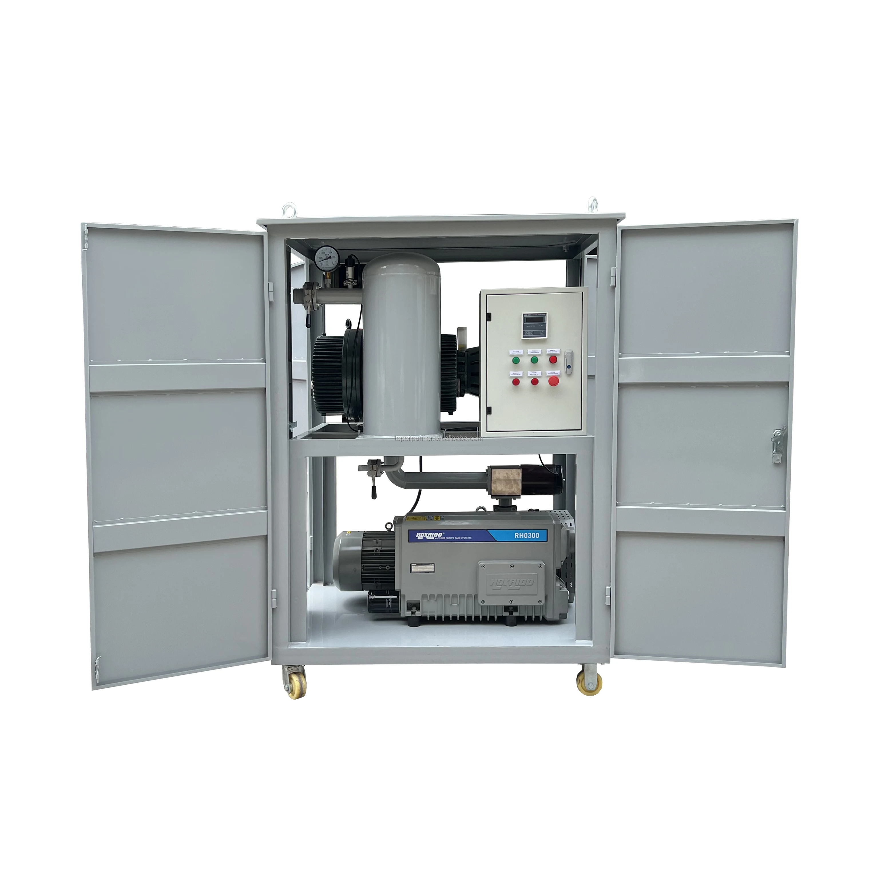 ZKCC جديد مزدوج المرحلة فراغ محول النفط المياه وفاصل الشوائب