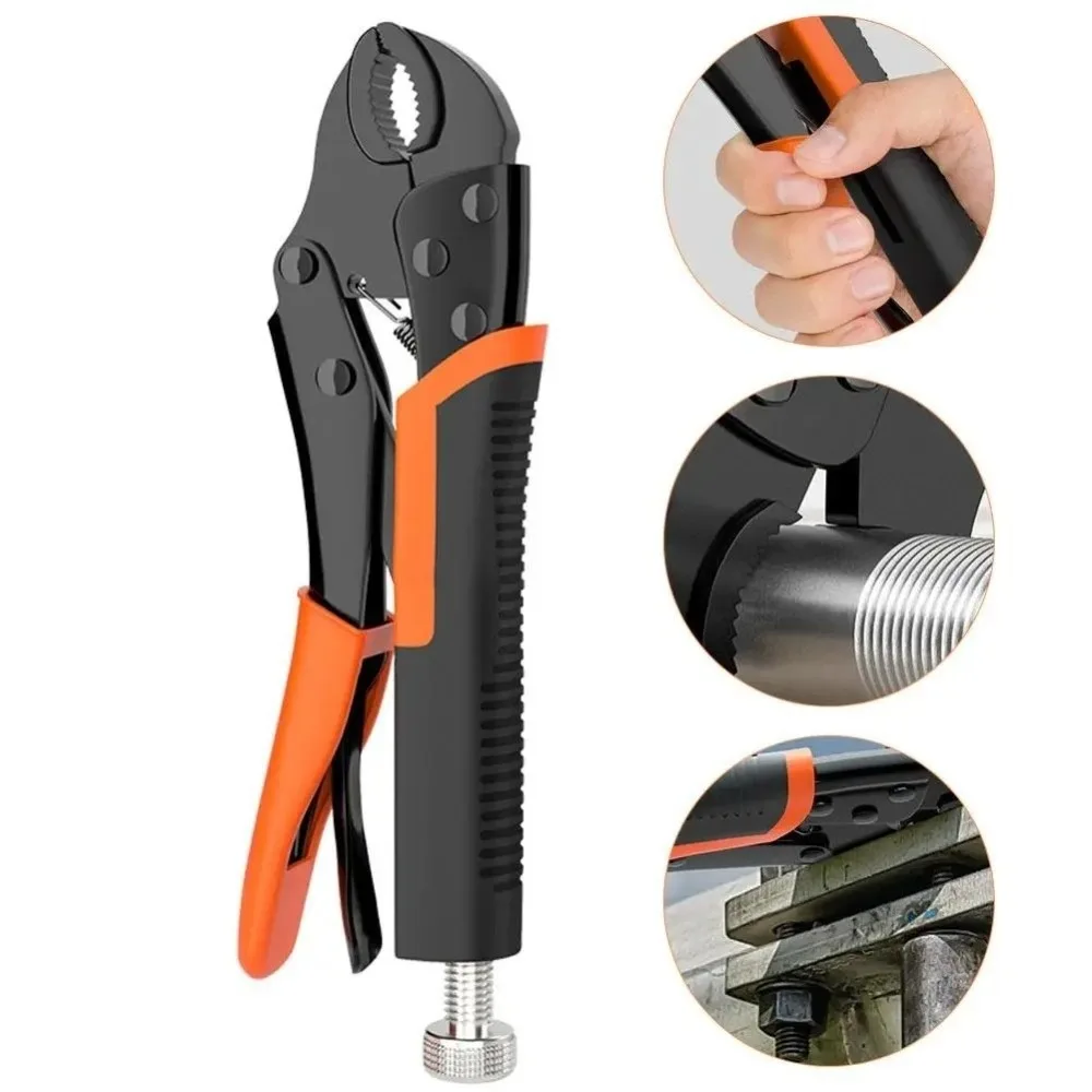 7/9/10 Inch Multi-functional Locking Pliers Heavy Duty Industrial Grade Vise Grip Fixed Clamp Adjustable Hand Pliers