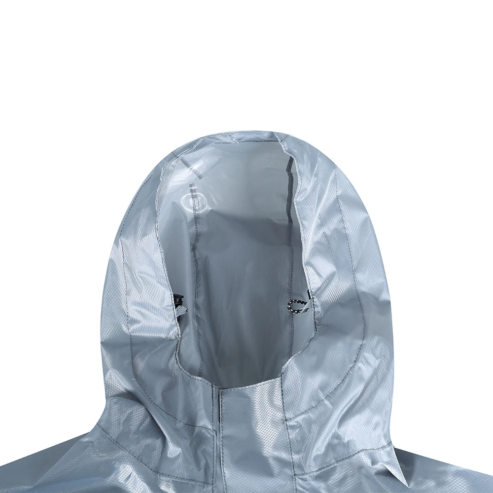 Men Women Raincoat Waterproof Rainwear with Reflector Rainproof Poncho with Reflective Strip