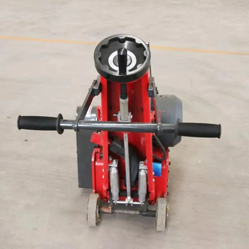 250mm Wide Mini Road Planer With 3-5mm Processing Depth For Ground Heating Layer Milling Treatment
