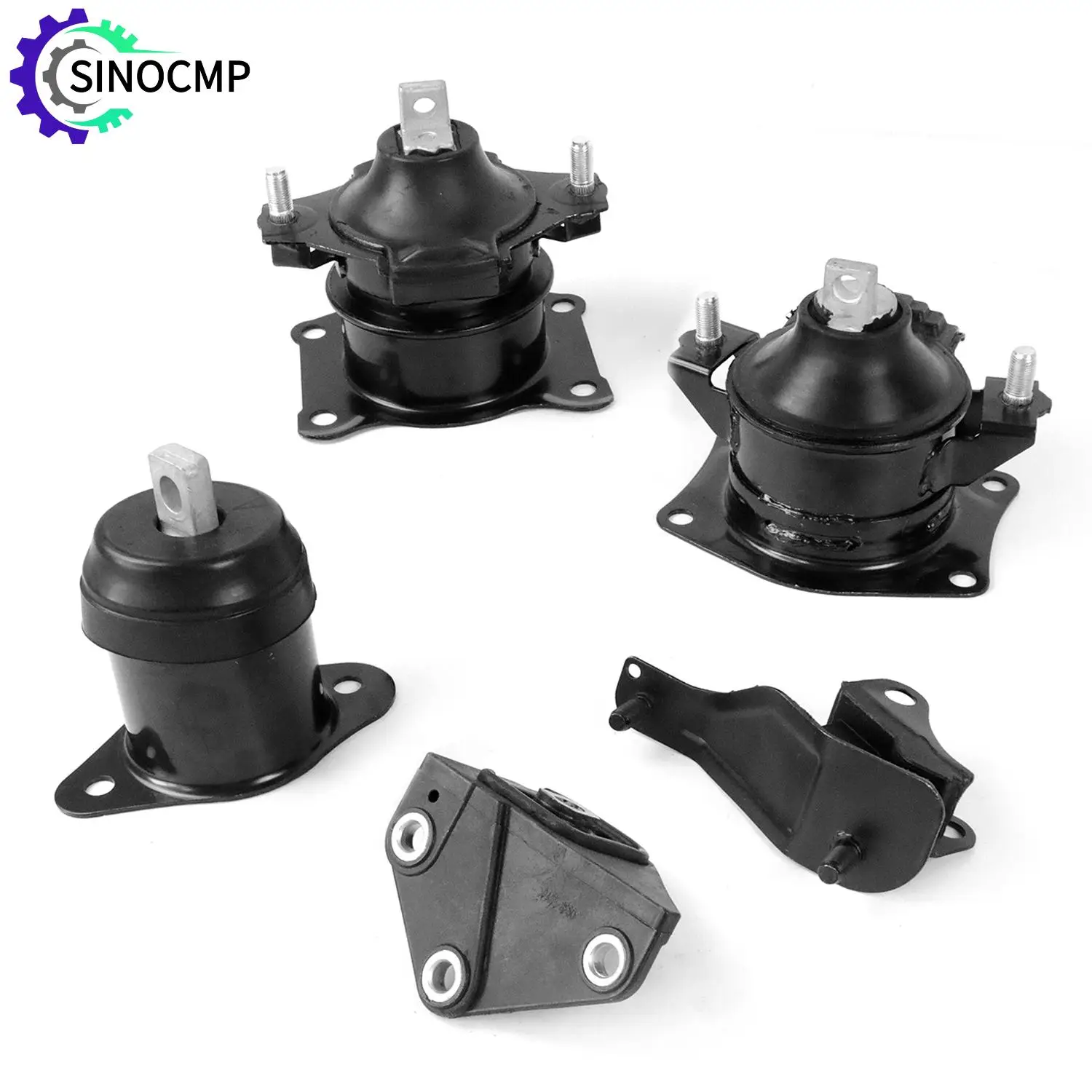 

SINOCMP 5pcs Car Engine Transmission Mount For 2003-2007 Honda Accord 2.4L A4526HY A4517 A4516 A4510 A4542 Auto Accessories