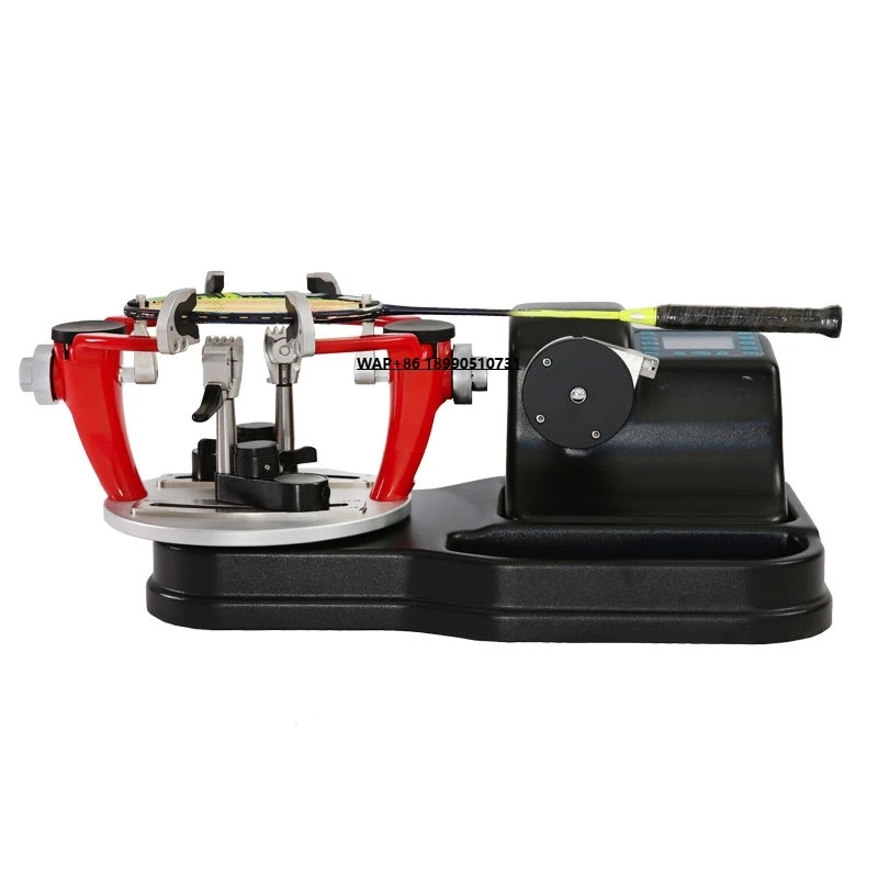 

Automatic Digital Badminton Racket Stringing Machine with Synchronous Clamp System