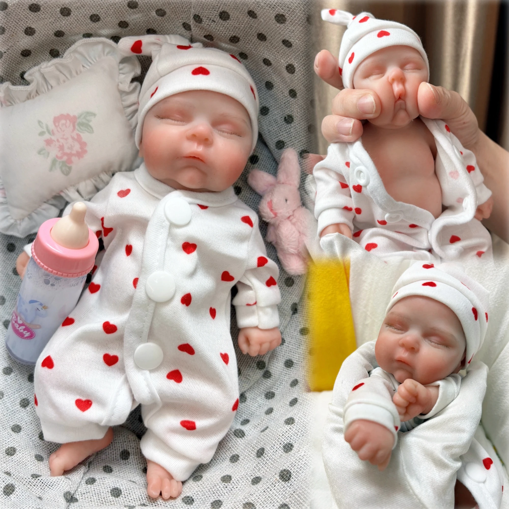 

Aiziwa1 персики силиконовые Bebe Reborn Girl ручная работа реалистичная кукла для новорожденных 3D окрашенная кожа Bebe Girl