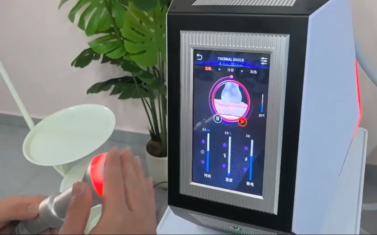 

Professional Cryolipolysis Rf Shapin Dual-Temperature Skin Contouring Device Portable Body Firming Equipment