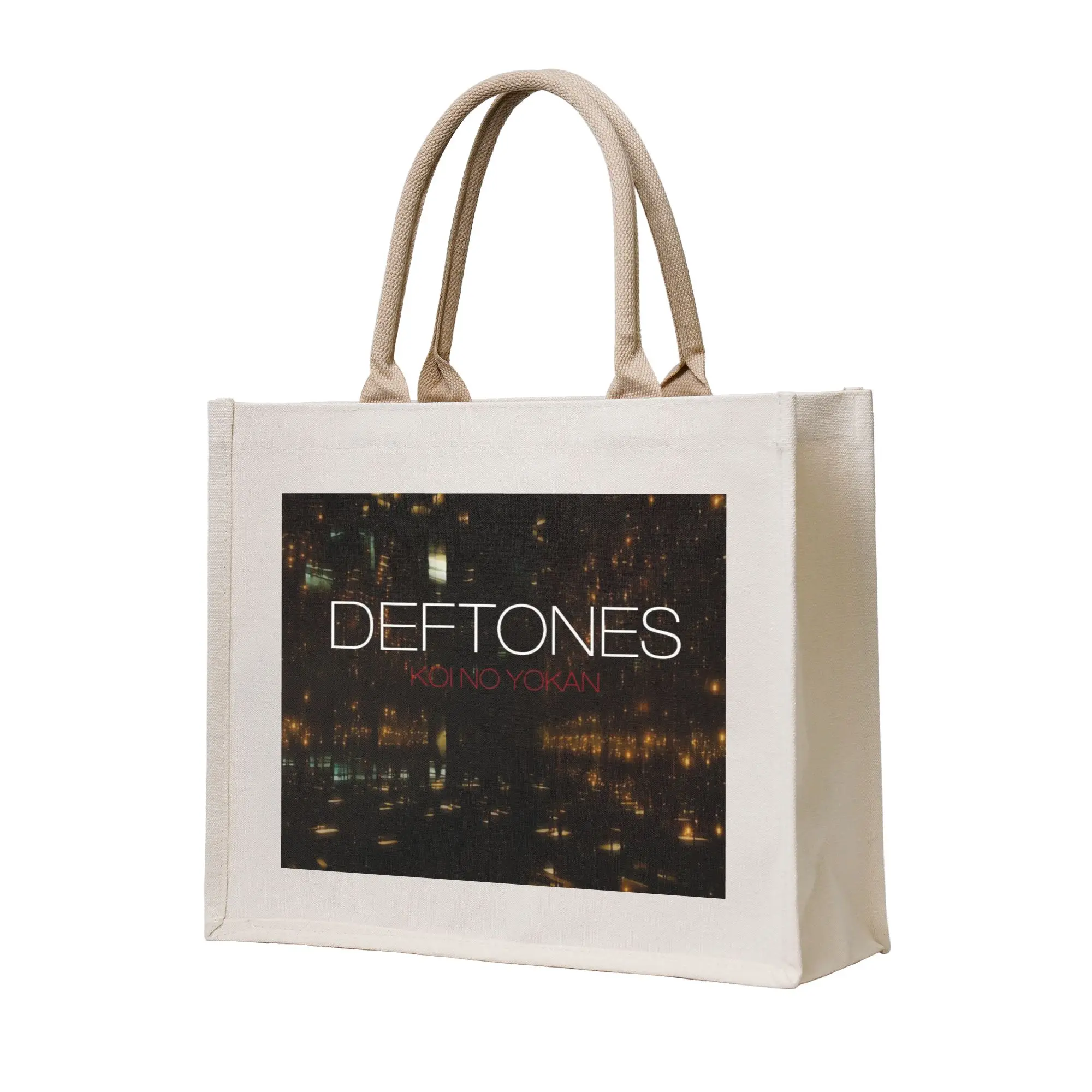 

Сумки для покупок Band Deftones, холщовая сумка-тоут, многоразовая женская сумка-тоут на плечо, дорожная сумка