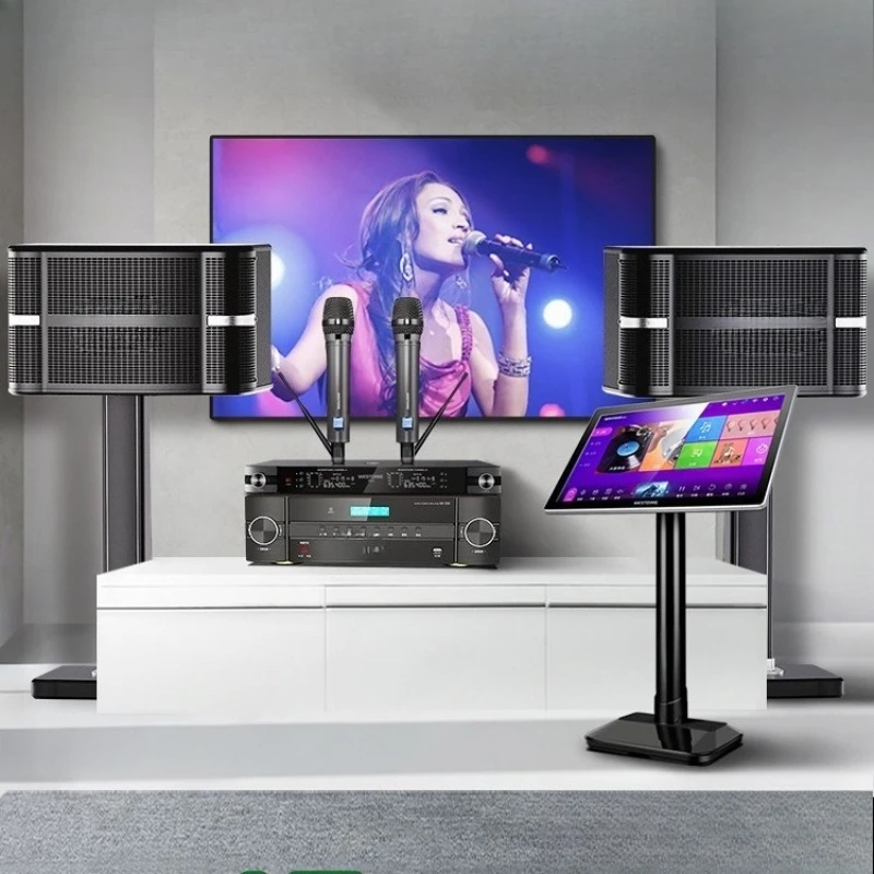 

Family ktv audio set, karaoke singing machine, full set of home combinations