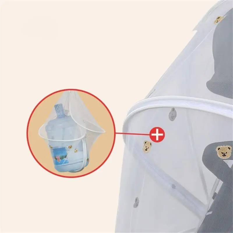 95AE غطاء حماية عالمي من البعوض، شبكة درع شبكية لعربة الأطفال، شبكة حشرات البعوض #2