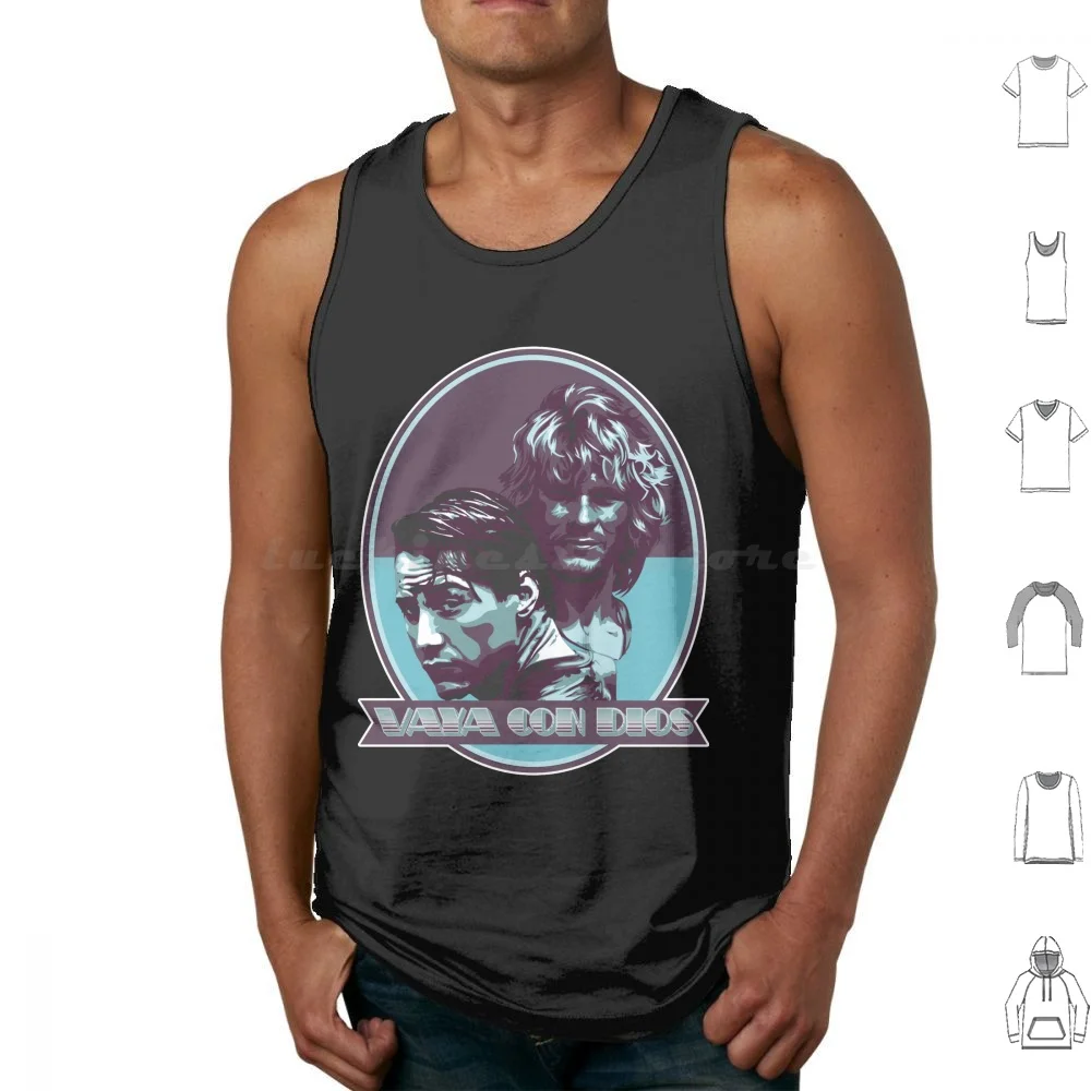 Vaya Con Dios Tank Tops Vest Sleeveless Point Break Swayze Keanu Reeves Surfing Movie Bigelow Quote Surf Movie 1991 Bodhi