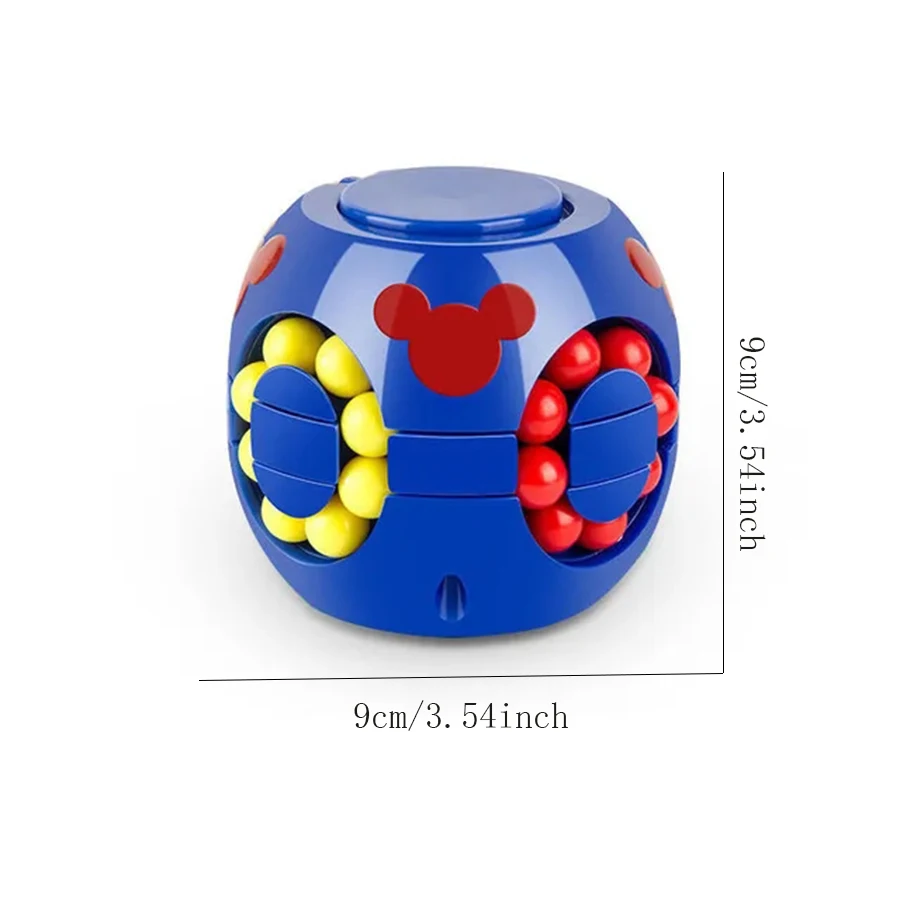 Magic Bean Puzzle Würfel Spinner drehen Rutsche Kreisel Zappeln Spielzeug ball Anti Stress pädagogische iq Spiel für Jungen Mädchen Kind erwachsenes