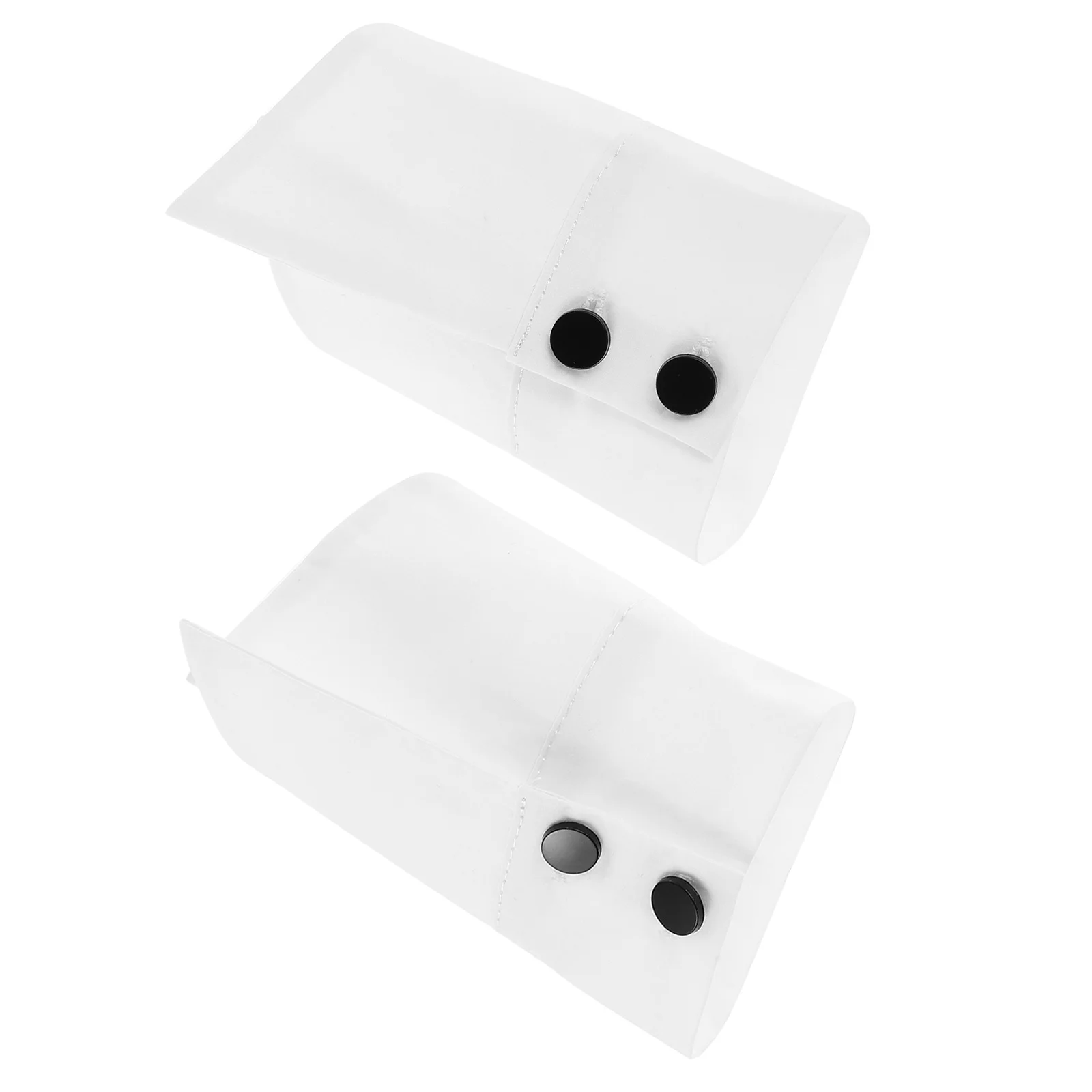 

1 Pair Small Xiang Style Fake Sleeves White Detachable Cuff Sleeve For Women Elegant Cotton False Wrist Cuffs For Shirts Dresses