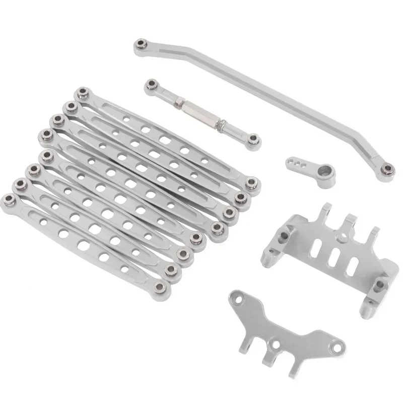 

Aluminum alloy chassis rod rod fixed seat steering rod servo arm set for 1/12 MN128 86 G500 remote control car accessories