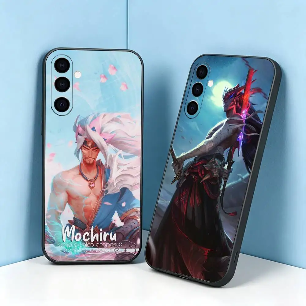 Leagues Of Legend LOL-L Game  Phone Case Black Silicone Soft For Samsung Galaxy A73,A72,A71,A70,A53,A52,A51 Gift