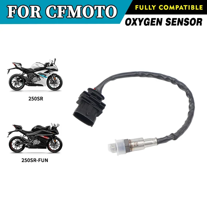 For CFMOTO 250SR 250SR-FUN Oxygen Sensor SR250 CF250SR-FUN CF250-6 CF250 O2 Sensor Motorcycle Accessories Original Parts