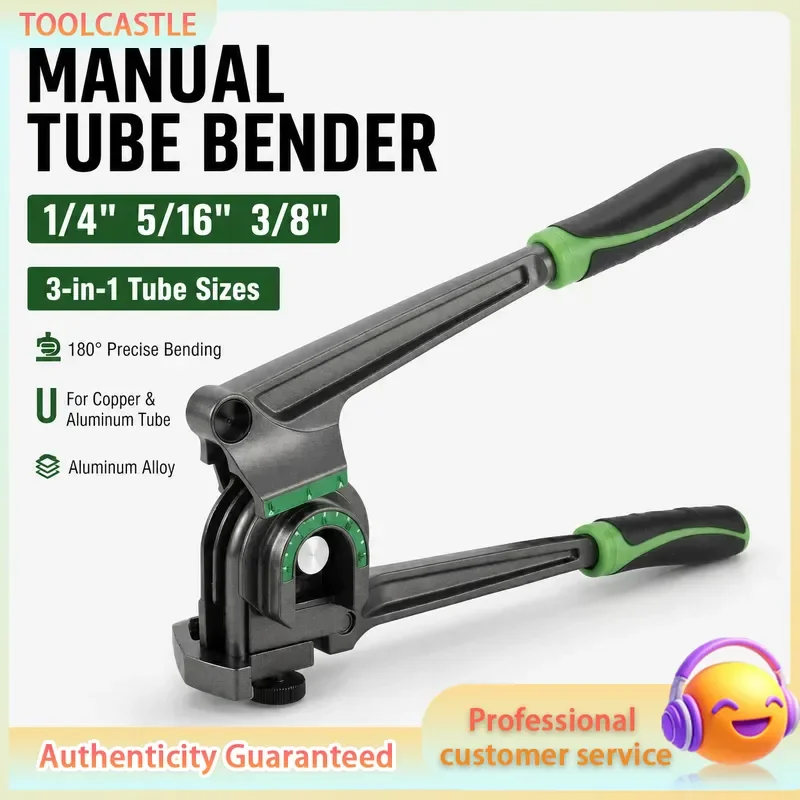 6 8 10mm Copper Tube Bender 30KN Manual Lever Pliers for Aluminum Air Conditioner Pipes Multi function Hand Tool