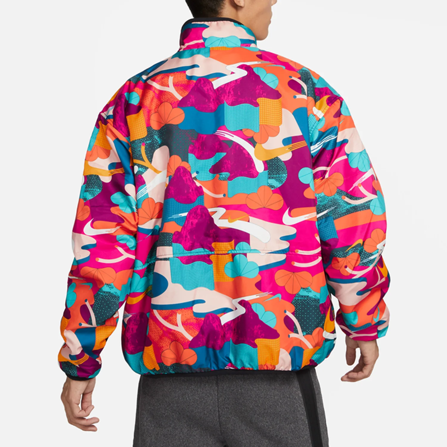 Nike Genuine Product 2023 New Men's Casual Reversible Sport Jacket FD4057-010