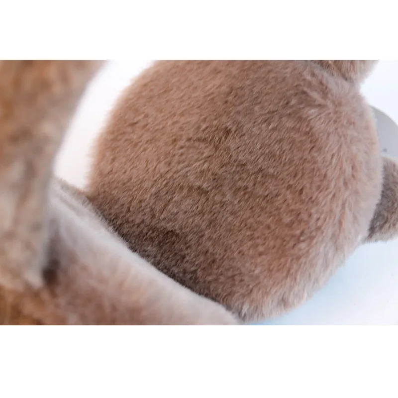 الشتاء غطاء للأذنين الملونة الكرتون غطاء للأذنين محشوة الحيوان رئيس غطاء للأذنين الدافئة للأطفال مدرسة الشتاء