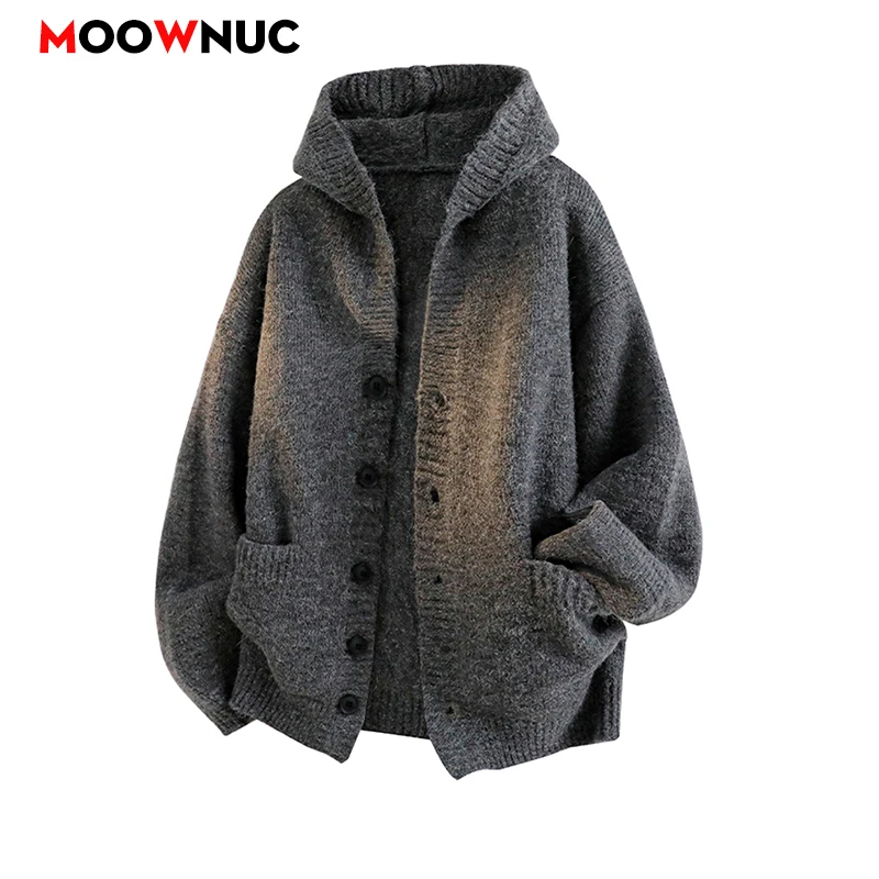 

Cardigan Autumn Sweater For Men Men's Clothing Male Men's Fashion Sweat-shirt Knit Casual Hombre Warm Solid Spring Streetwear
