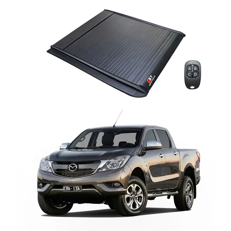 High Quality Tonneau Bed Cover Retractable Pickup Hard Electric cover For back cover mazda bt-50 GT 2017