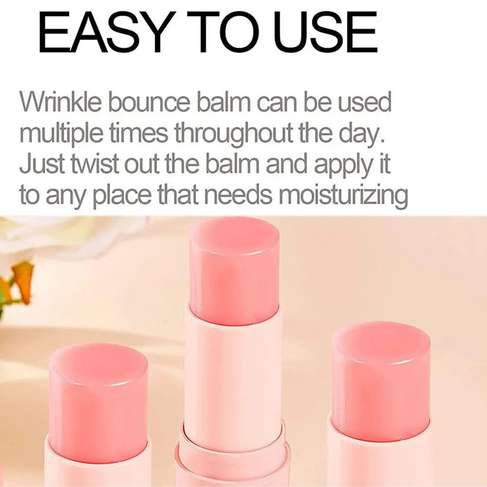 9g Kollagen Multi Balsam Stick Falten Bounce Anti-Falten stumpfe Schnecken kegel Haut feuchtigkeit spendende Ton Balsam aufhellen Peptid Creme