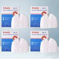 Y-Kelin Cojín adhesivo para dentadura superior 120 almohadillas (paquete de 4)
