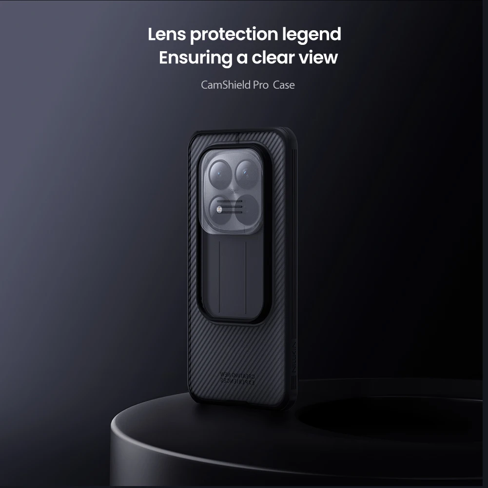 Für Poco M8 Pro 5G Hülle NILLKIN Fitted Case Camshield Shield Case Linsenschutzabdeckung PC+TPU – Detail 6