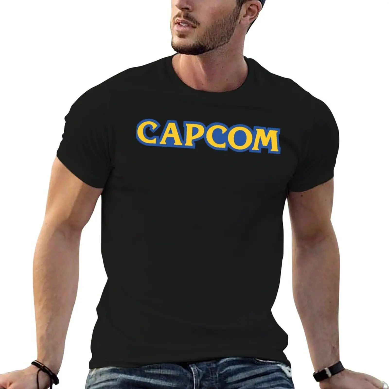 Capcom Logo Essential T-Shirt Casual Trendy Streetwear Tee Shirt