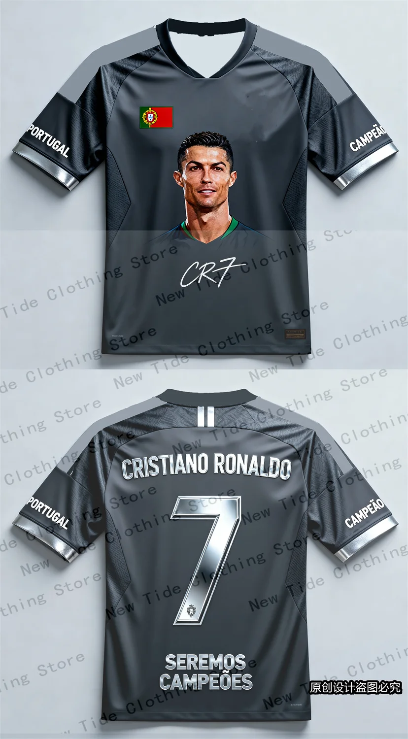 CR7 تصميم حصري من الجيرسيه التذكارية والقميص 2026 لمحبي الرجال - إصدار خاص لمحبي كرة القدم الآن 3